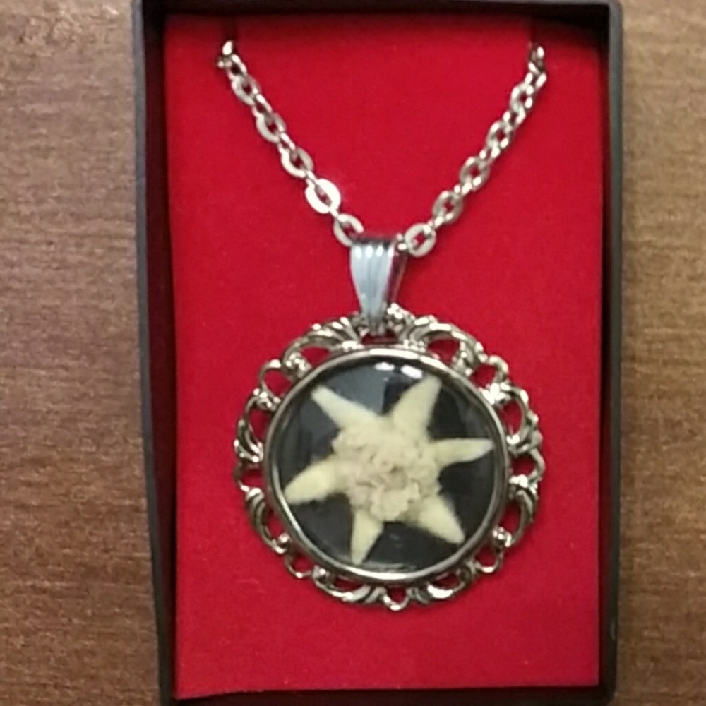 🌟Edelweiss flower necklace🌟